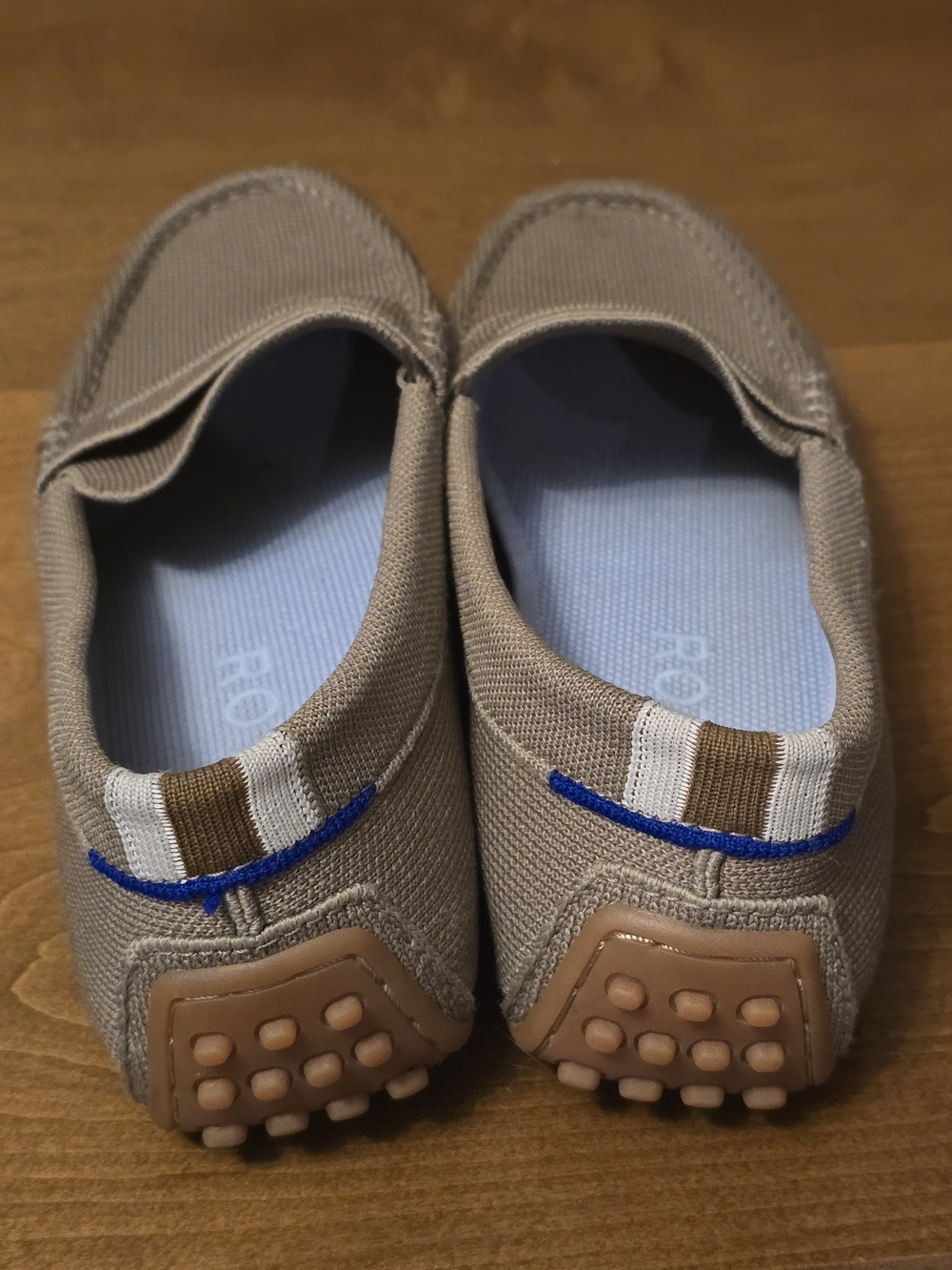 Rothy's Slip-On Womens’s Driving Loafers in Taupe Size 8 - Picture 2 of 2